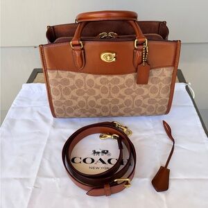 Coach Brooke Carryall Satchel Like New